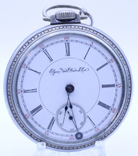 ELGIN G.M. WHEELER 5689225, 18s 17j Gr. 44 POCKET WATCH FOR REPAIR M16 