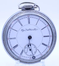 ELGIN G.M. WHEELER 5689225, 18s 17j Gr. 44 POCKET WATCH FOR REPAIR (M16)