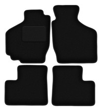 Fußmatten Automatten Velours Schwarz für Suzuki Ignis I 2001-2008 4-tlg