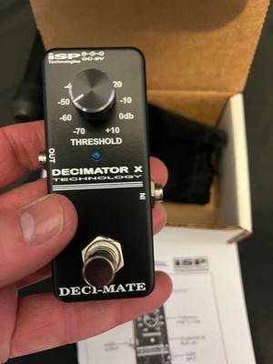 ギター iSP Technologies DECIMATOR X DECI-MATE ISP Technologies Decimator X Noise Reduction Pedal | Sweetwater