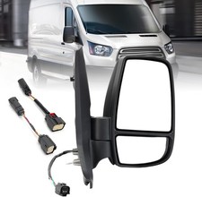 Passenger Side Mirror Compatible with 2015-2025 Ford Transit 150 250 350 350 Hd