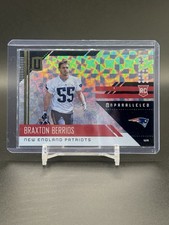 2018 Panini Unparalleled Braxton Berrios Rc /25