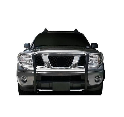 Black Horse Grille Guard Brush Guard Modular SS Fits 2005-2007 Nissan Pathfinder
