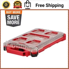 Milwaukee PACKOUT 5 Compartment Low Profile Compact Organizer 48-22-8436