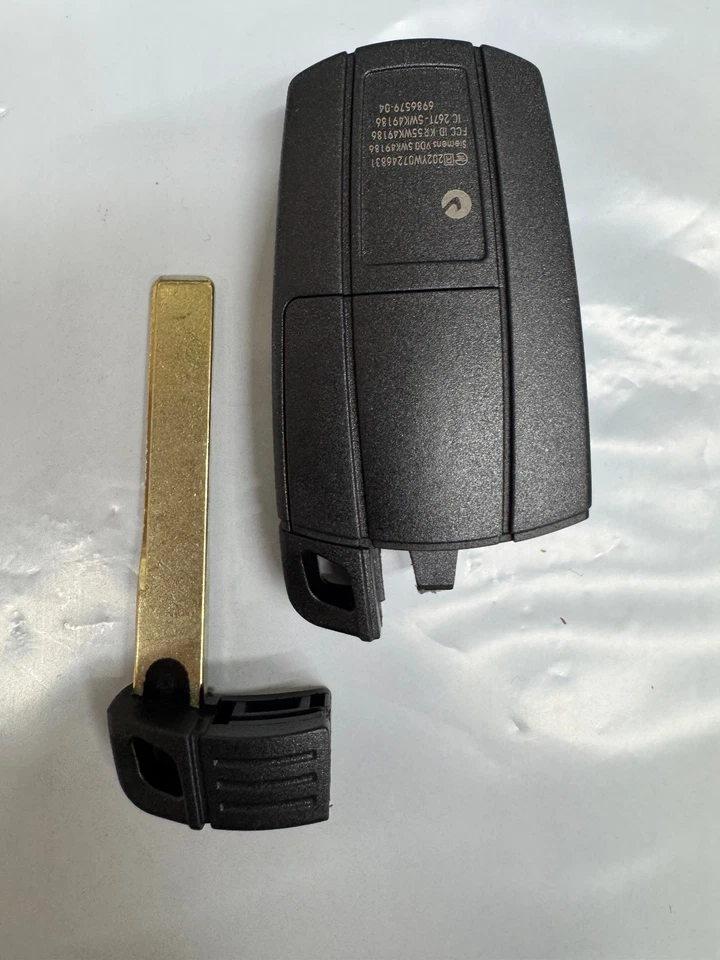 UNLOCKED OEM for BMW Smart Key Fob Remote Transmitter KR55WK49127 Slot Key Fob - Image 3 of 4