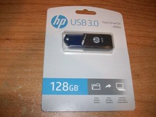 HP USB 3.0 Flash Drive 128 GB x900w NEW Sealed