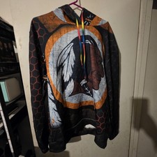 WASHINGTON REDSKINS PULLOVER HOODIE UNISEX XL