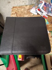 Case Logic CD DVD Holder 16 Pages Holds 224 Zippered Binder Black