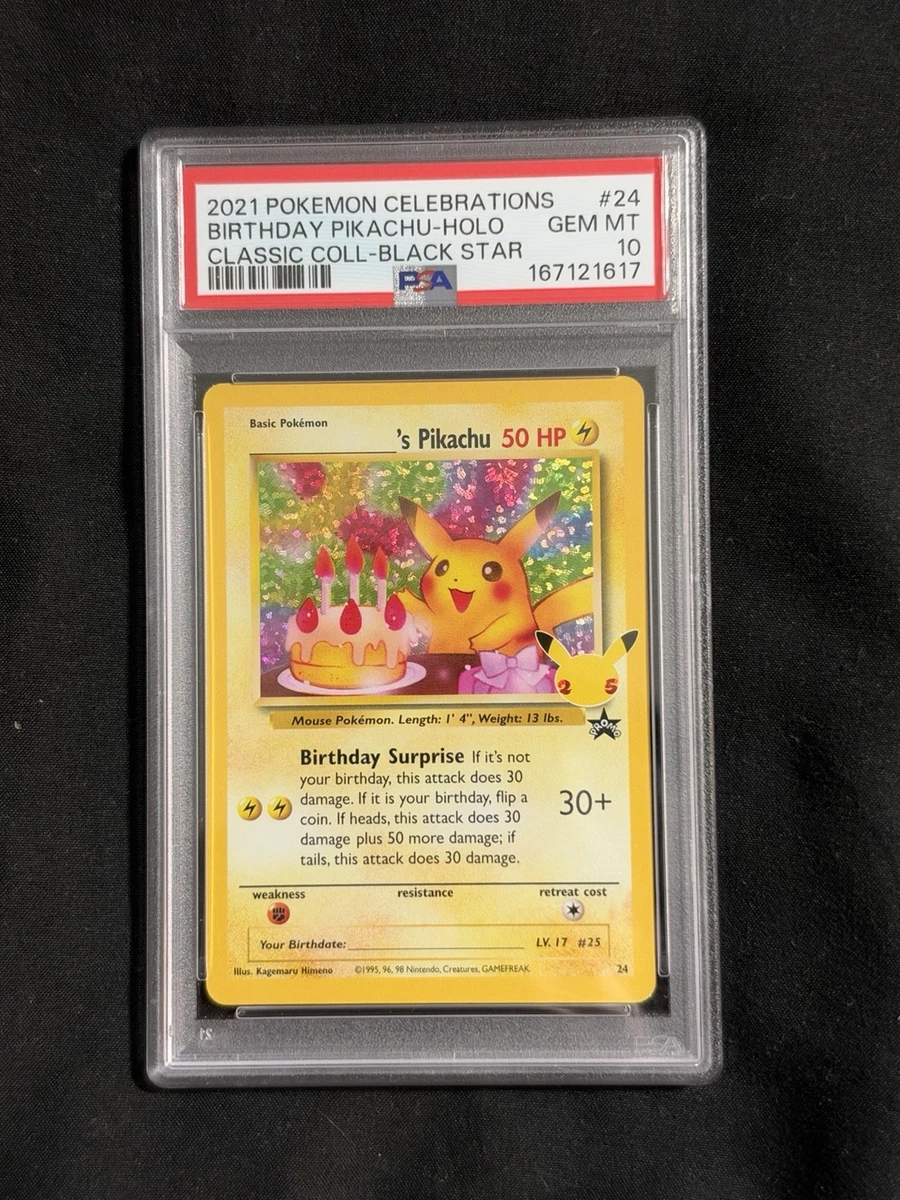 25+ Pikachu Pokémon TCG Professional Sports Authenticator (PSA