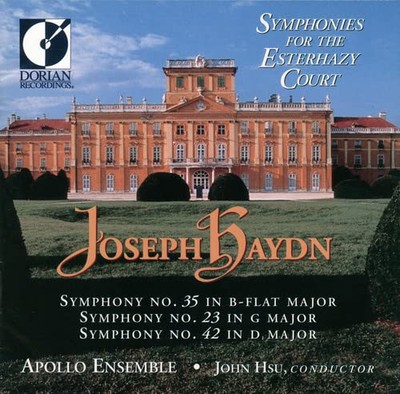 Apollo Ensemble - Haydn / Symphonies For The Esterhazy Court [CD]