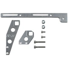 ICT Billet 551446; Throttle Cable Bracket for Sheet Metal Intake for Chevy LS1