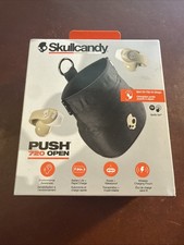 New Skullcandy True Black Push 720 Open Earphones Open-Ear Bluetooth - SEALED