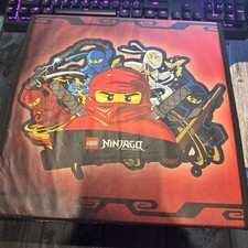 Lego Ninjago Battle Arena Storage Carry Case 12x12x3” Masters Of Spinjitzu