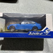 Solido 1/43 Scale S4315302 -BMW M3 Sedan (G80) Competition - Santorini Blue READ