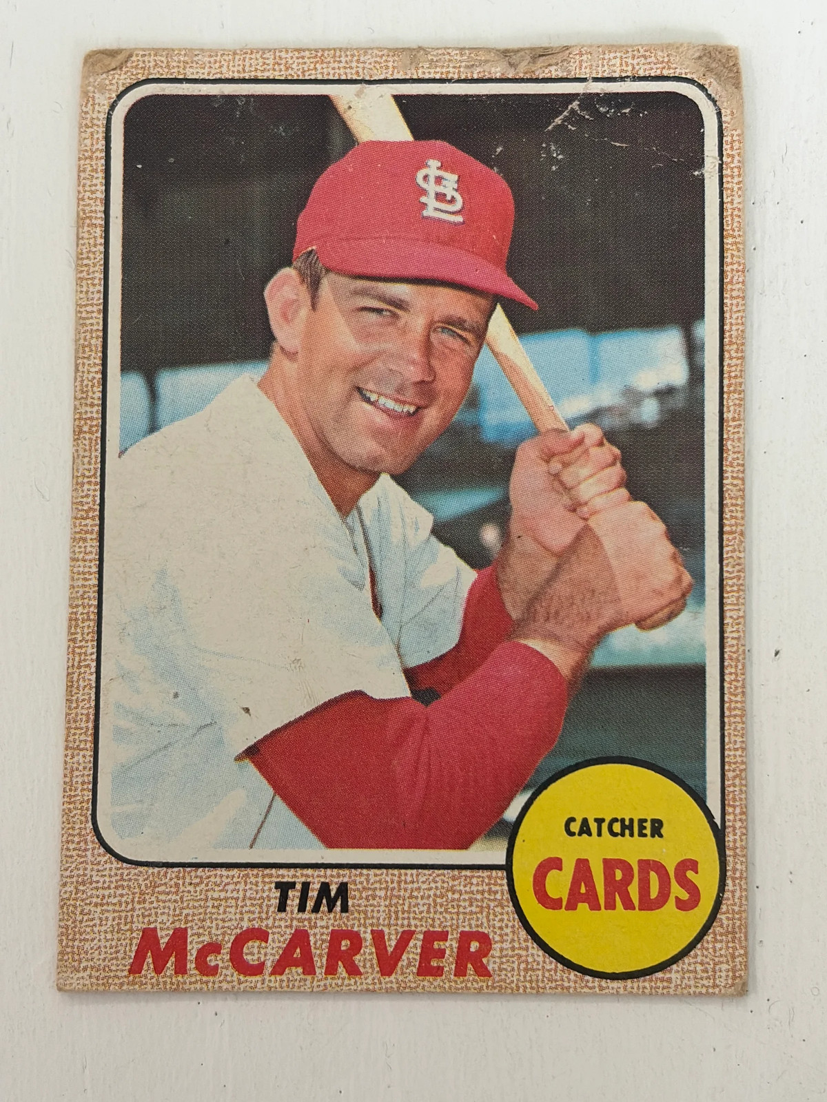1968 Topps Tim McCarver #275