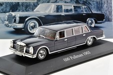MERCEDES Benz 600 Pullman black 1963 1/43 Altaya