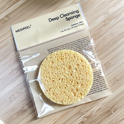 MEDIPEEL Deep Cleansing Cellulose Facial Sponge K-Beauty