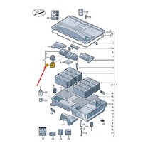 SEAT TARRACO KN2 Relais de boîte de jonction de batterie 3Q0915646A NOUVEAU ORIG