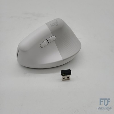 Logitech Lift Vertikale Ergonomische Maus, Kabellos, Bluetooth oder Logi Bolt US
