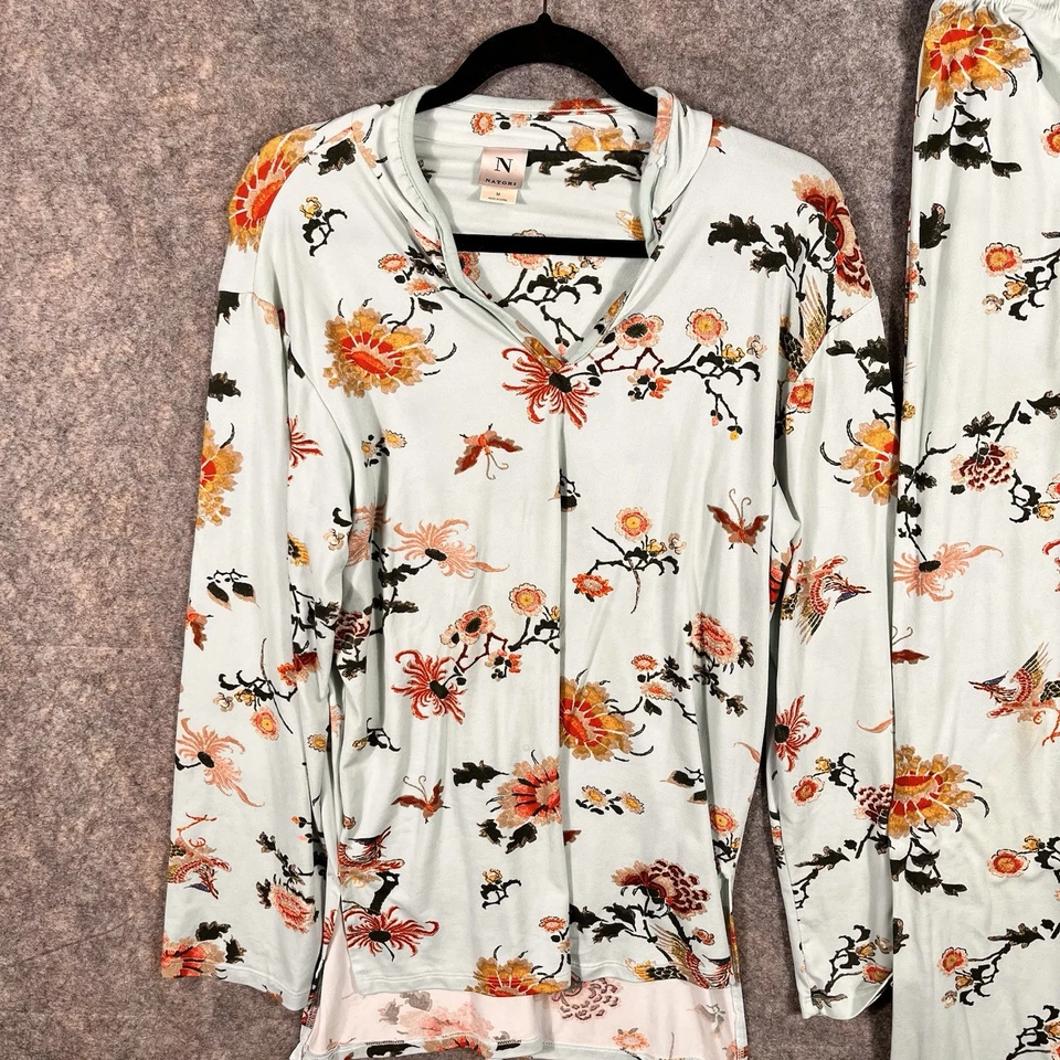 Juego de pijama Natori, talla mediana, estampado dinastía Foto 3 de 4