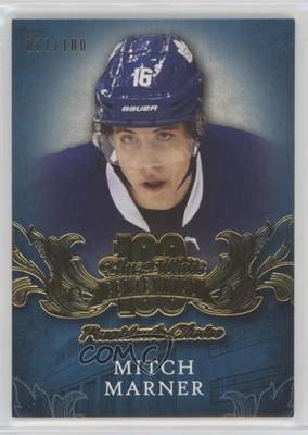 2016-17 President's Choice Blue and White Centennial Mitch Marner Rookie RC ka7