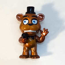 Metallic Freddy Fazbear Mini Figurine 3 metal Five Nights at Freddy's