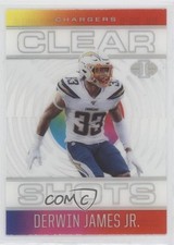 2021 Panini Illusions Clear Shots Mosaic Derwin James Jr #CS-6 0q1p