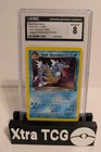 Pokemon CGC 8 - Dark Gyarados 8/82 - Team Rocket Prerelease League Promo