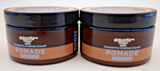 Equate Men Pomade Medium Hold 3.8 Oz Hair Styling Pomade Grooming Lot Of 2
