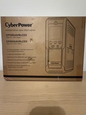 CyberPower CP1500AVRLCD3 1500VA 900W UPS AVR LCD 12-Outlets USB