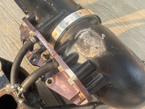MASTERCRAFT WET JET EXHAUST pipe manifold yamaha 701 61x wave runner DUO ski - Picture 17 of 23