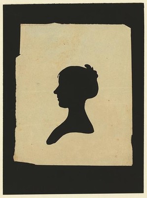 Silhouette of Unidentified Woman,Charles Willson Peale,Portrait,1761-1827