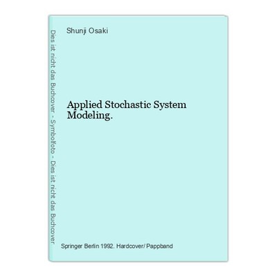 Applied Stochastic System Modeling. Osaki, Shunji
