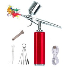 Airbrush Kit with Compressor, Cordless Trigger Type Air Brush Painting Set, M...