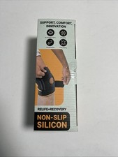 DR. BRACE ELITE Knee Brace With Side Stabilizers  Patella Gel Pads Size Small