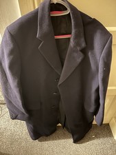 Vintage Crombie Wool Overcoat – Navy – Tailored by SIMON (Leeds & London)