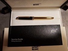 Montblanc Meisterstück Classique Doué vergoldet Füllfederhalter masterpiece OVP