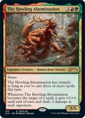 MTG Secret Lair: Universes Within - The Howling Abomination