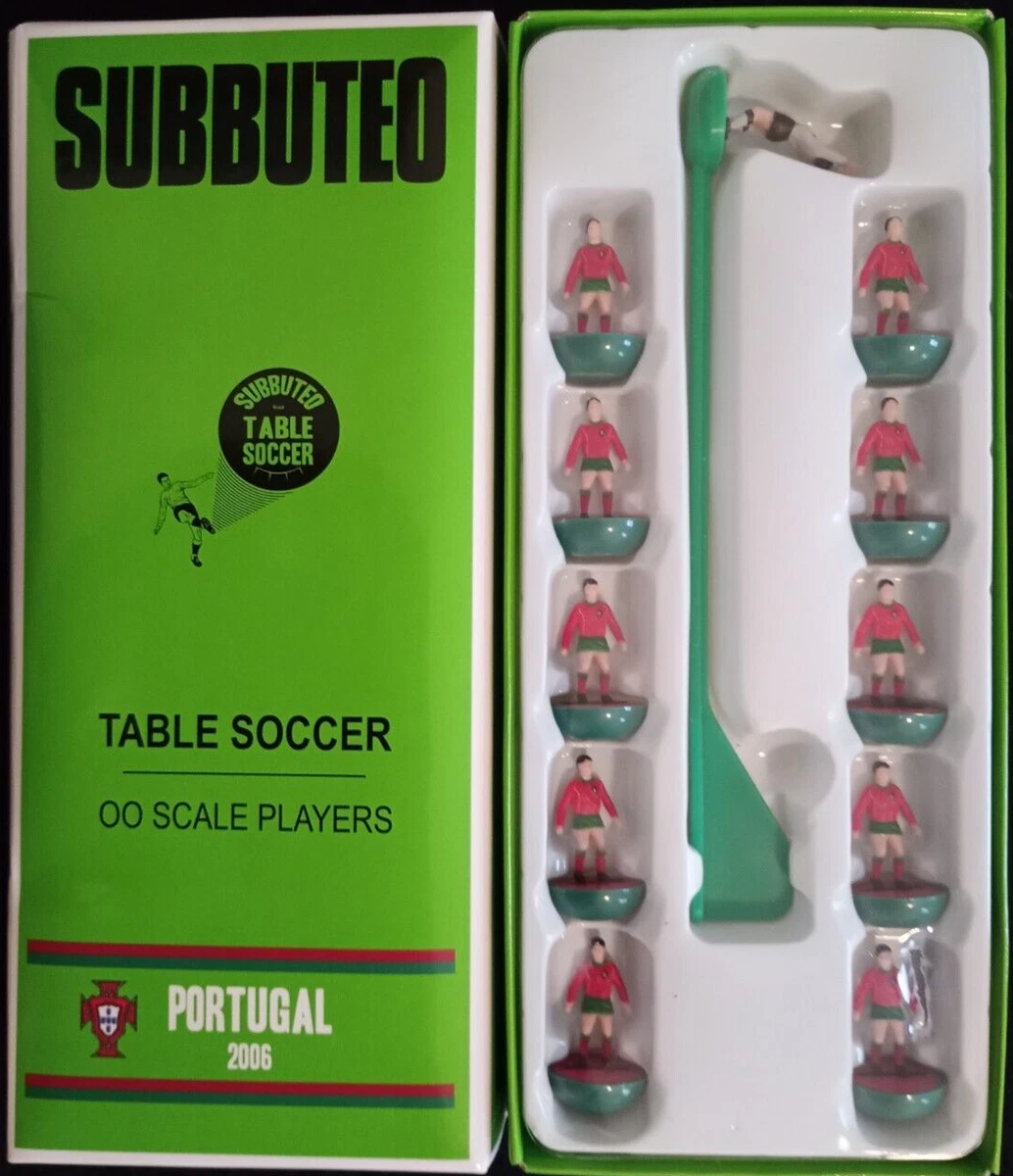 JEU DE FOOTBALL SUBBUTEO ancien EN BOITE foot nantes om rouge bleu EUR
