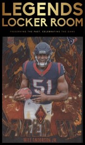 2023 Panini Phoenix #FU-18 Will Anderson Jr. Fired Up Lava #/150
