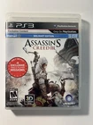 Assassin's Creed III Walmart Edition PS3 Complete - Good Condition 2012