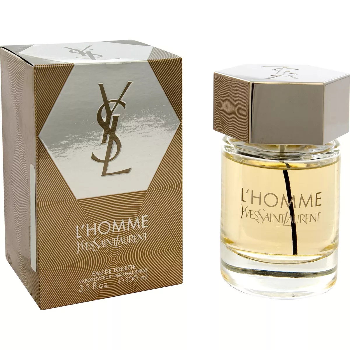 YSL L Homme by Yves Saint Laurent Cologne Men 3.3 3.4 OZ EDT Spray