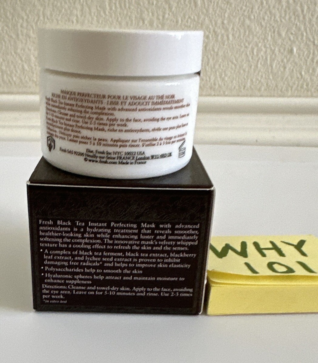 *新品未開封* Fresh Instant Perfecting Mask Fresh Black Tea Instant Perfecting Mask 100ml/3.4oz