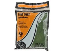 Woodland Scenics Fine Turf Bag Green Grass  WOOT45 