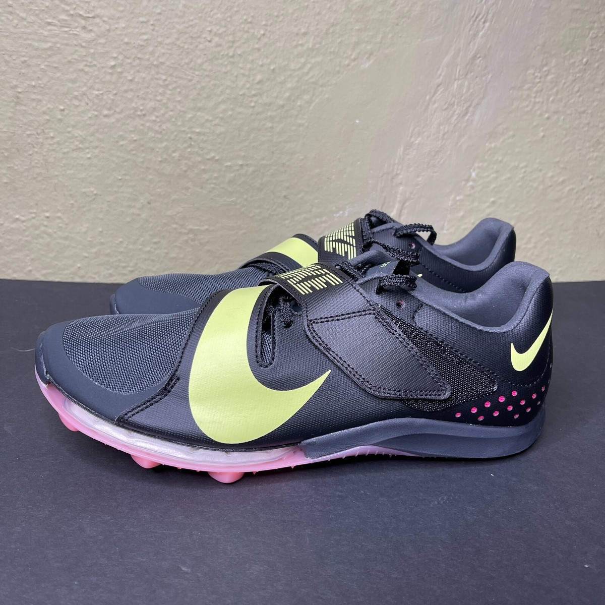 Nike Air Zoom Long Jump Elite Track Shoes Pink Black Men Size 4.5 CT0079-001 New New Nike Air Zoom Long Jump Elite Mens Size 8 Spikes Pink  main image 2