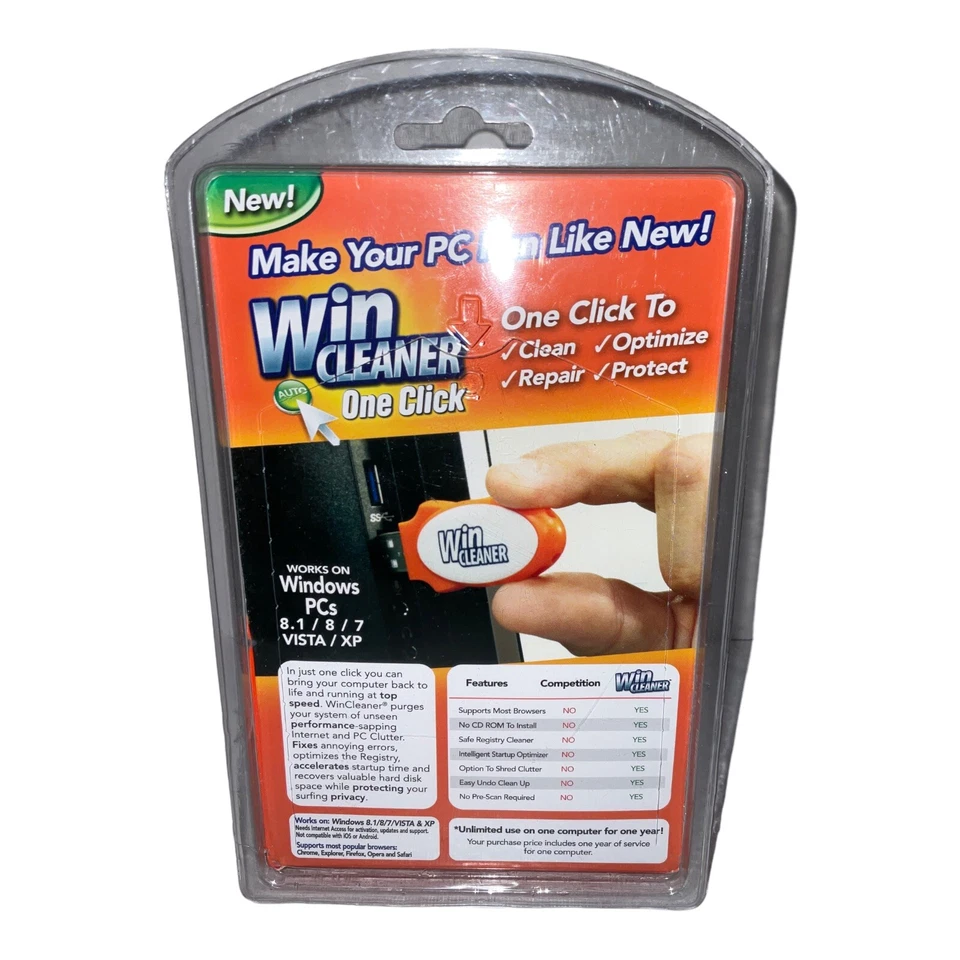 Win Cleaner for Windows 8.1 8 7 Vista XP One Click - Image 2 of 2