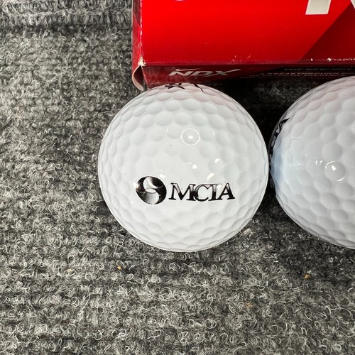 Nike NDX Heat Golf Balls Set of 3 Brand New in Sleeve- Custom Print - Picture 2 of 6