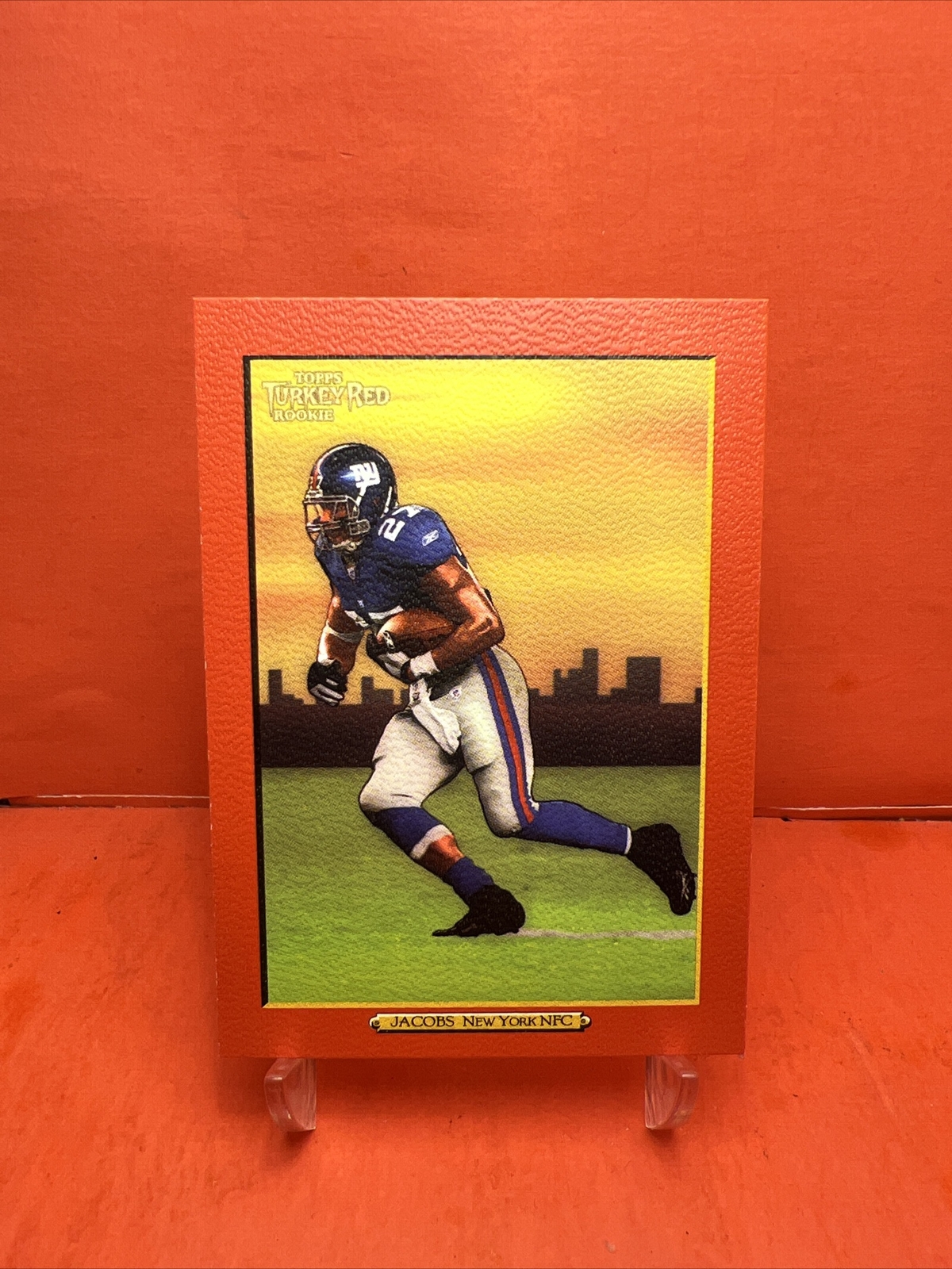 Brandon Jacobs Topps Turkey Red #213 Red