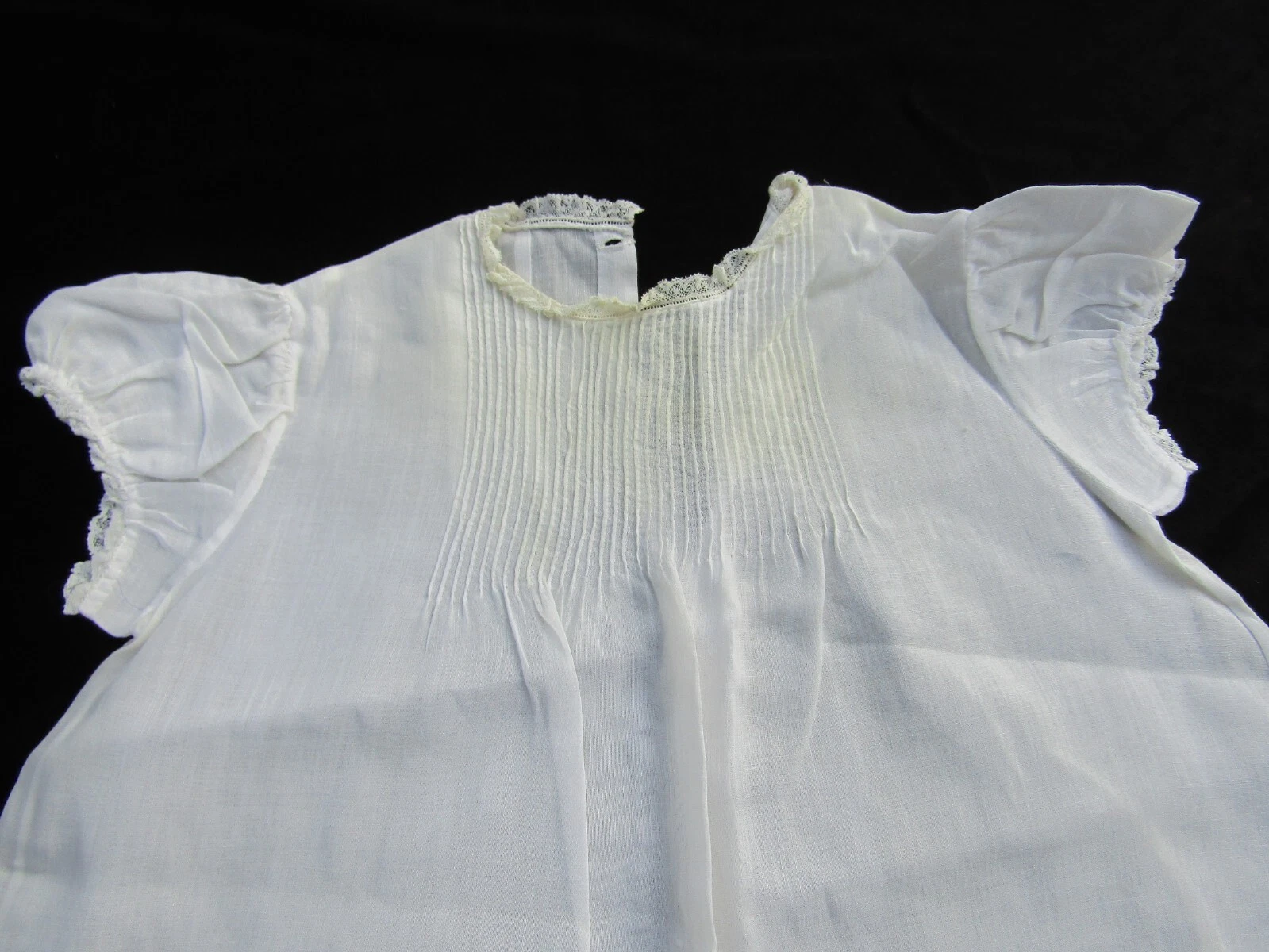 OFF WHITE Vestito bambina bianco ricamo vintage 6 mesi H