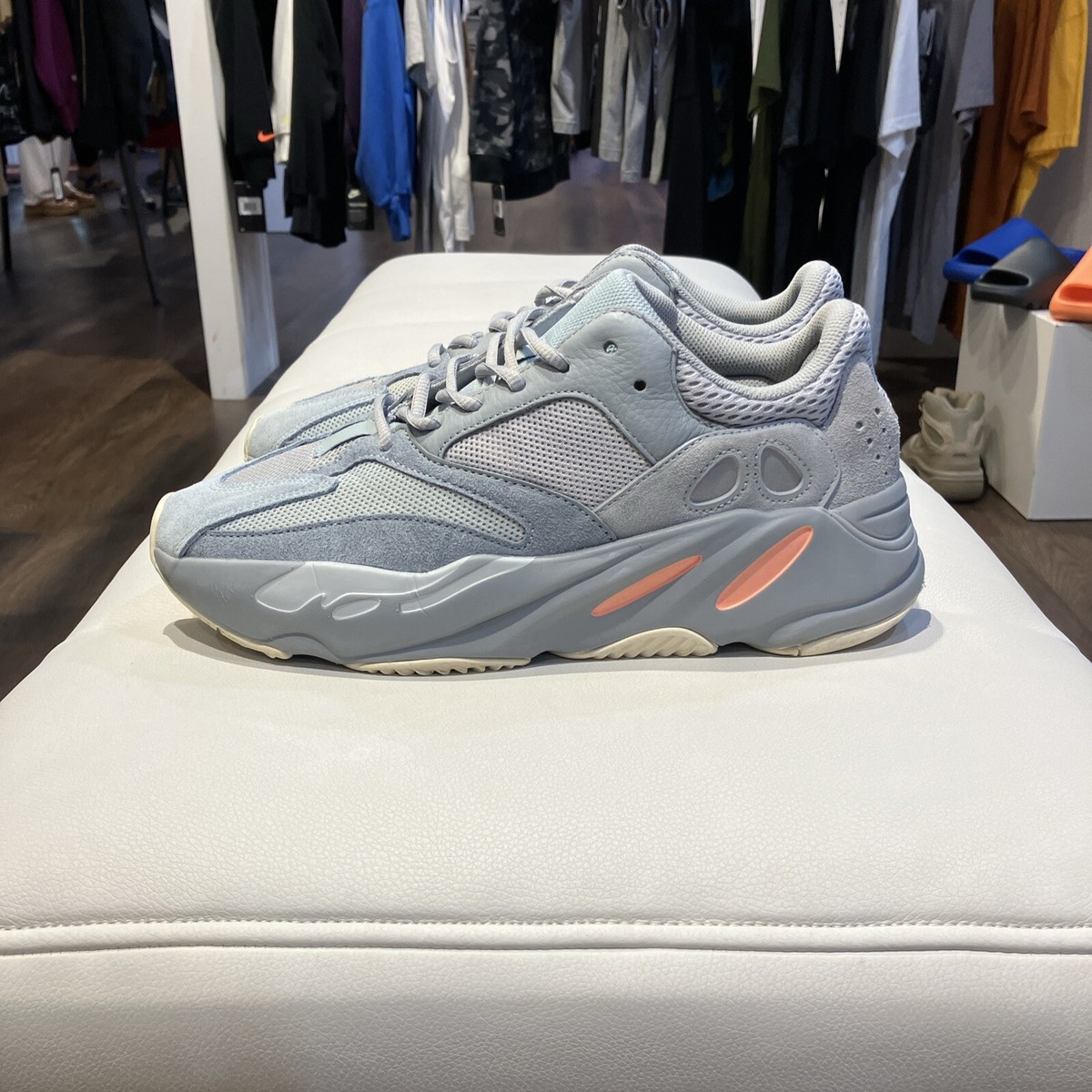 Size 10 Men's - Adidas Yeezy Boost 700 V1 Inertia VNDS Mint EG7597